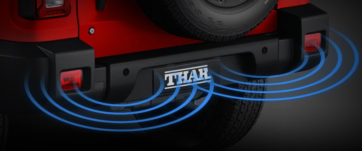 Mahindra Thar Parking Assistance System