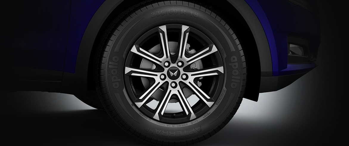 Mahindra XUV700 Diamond Cut Alloy Wheels